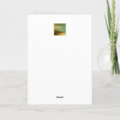 魔女っぽくてかわいい (1) ハロウィン グリーティング カード (裏面)