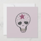 魔女っ子のハロウィンパーティ 招待状 (裏面)