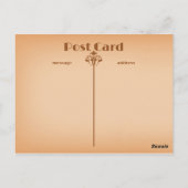 魔女つきハロウィーン葉書 ポストカード (裏面)