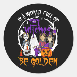 魔女でいっぱいの世界で黄金の家族の友人になる ラウンドシール