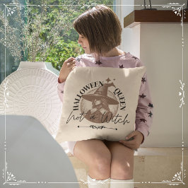 魔女ではなくハロウィーンの女王 クッション