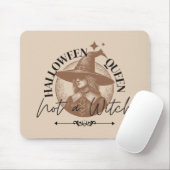 魔女ではなくハロウィーンの女王 マウスパッド (マウス)