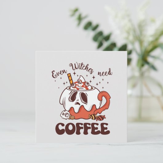 魔女でもコーヒーが必要 (スタンド正面)
