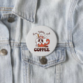 魔女でもコーヒーが必要 缶バッジ (インサイチュ)