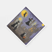 魔女とこうもり-紙ランチョンナプキン スタンダードランチョンナプキン (角)