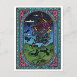 魔女とカラス ポストカード