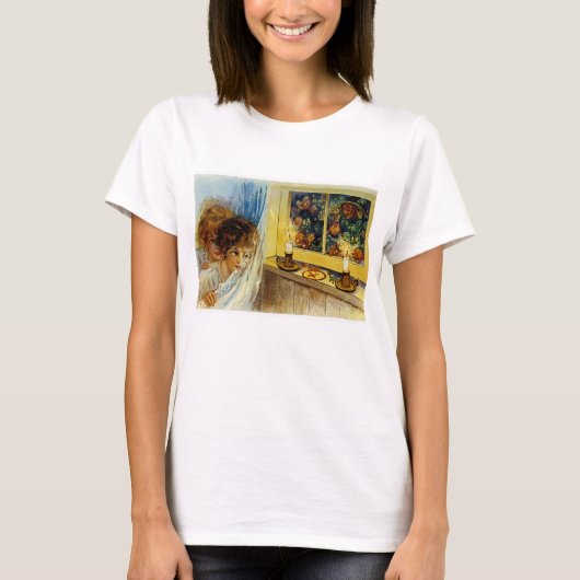 魔女とゴブリン Tシャツ (正面)