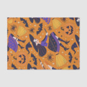 魔女とジャック・オ・ランタンのハロウィーン 薄葉紙 (正面)