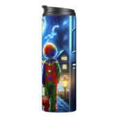 魔女とピエロが怪物ハロウィーンを見て タンブラー (回転右)