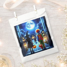 魔女とピエロが怪物ハロウィーンを見て フェイバーバッグ