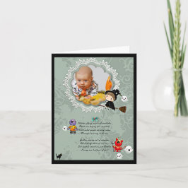 魔女とフォトフレーム，モンスター，幽霊，猫 カード