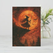 魔女とムーンライトクリフ | ハロウィ不気味ン カード (スタンド正面)