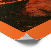 魔女とムーンライトクリフ | ハロウィ不気味ン ポスター (角)