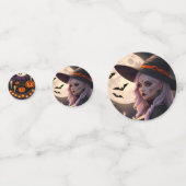 魔女とワーロックのハロウィーン コンフェッティ (裏面)