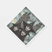 魔女と城 – 紙ランチョンナプキン スタンダードランチョンナプキン (角)