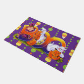 魔女と幽霊ブー ドアマット (アングル)