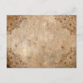 魔女と彼女の彫り深い見慣れた葉書 ポストカード (裏面)