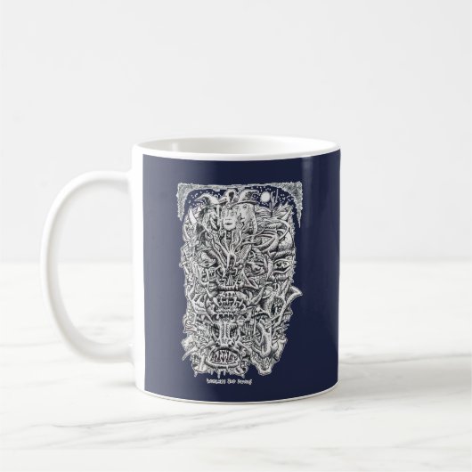 魔女と悪魔 コーヒーマグカップ (左)