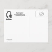 魔女と悪魔、ブライアン・ベンソン ポストカード (裏面)