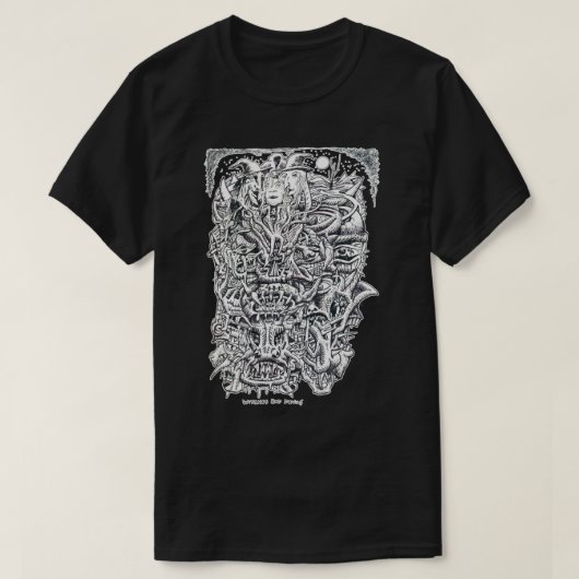 魔女と悪魔、ブライアン・ベンソン。 Tシャツ (デザイン正面)