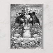 魔女と悪魔 ポストカード (正面)