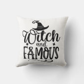 魔女と有名 クッション (裏面)