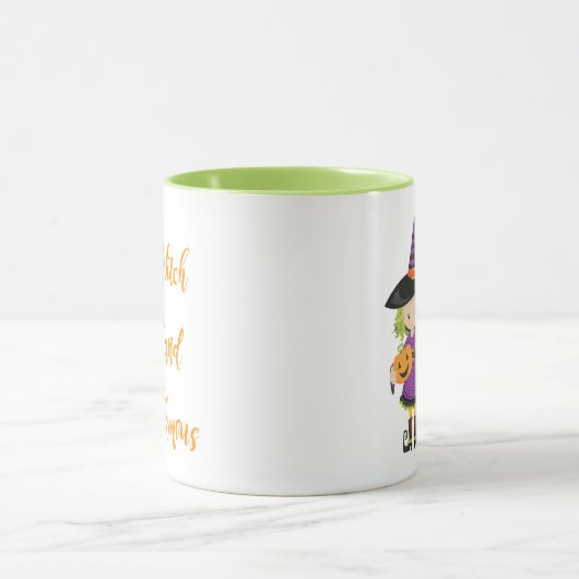 魔女と有名 マグカップ (中央)