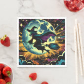 魔女と満月のハローウィンパーティ スタンダードランチョンナプキン (インサイチュ)