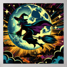 魔女と満月のハローウィンパーティ ポスター