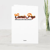 魔女と満月ハロウィーン カード (裏面)