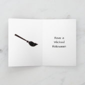 魔女と満月ハロウィーン カード (内部)