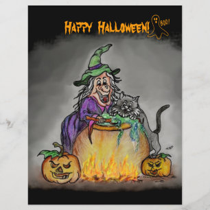 魔女と猫ハッピーハローウィン! チラシ