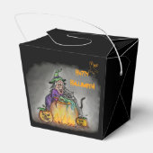 魔女と猫ハッピーハローウィン! フェイバーボックス (裏面サイド)