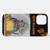 魔女と猫ハッピーハローウィン! Case-Mate iPhoneケース (裏面 (横))