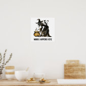 魔女と猫 ポスター (キッチン)