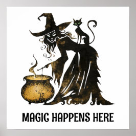 魔女と猫 ポスター