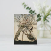 魔女と老婦人の木1922 ポストカード (スタンド正面)