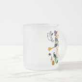 魔女と芸術 フロストグラスマグカップ (正面右)