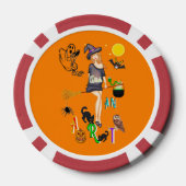 魔女と芸術 ポーカーチップ (裏面)