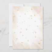 魔女と魔法使いの女の子の誕生日魔法パーティー 招待状 (裏面)