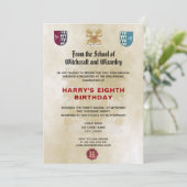 魔女と魔法使いの誕生日パーティー 招待状 (スタンド正面)