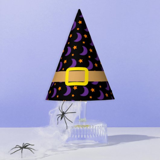 魔女と魔法使い星と月 パーティーハット