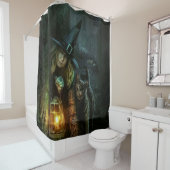 魔女と黒猫が狩り シャワーカーテン (インサイチュ)