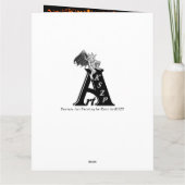 魔女と黒猫ハッピーハローウィン! カード (裏面)