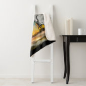 魔女と黒猫ハッピーハローウィン! シェルパブランケット (インサイチュ)