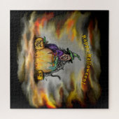 魔女と黒猫ハッピーハローウィン! ジグソーパズル (横)