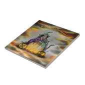 魔女と黒猫ハッピーハローウィン! タイル (側面)