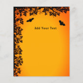 魔女と黒猫ハッピーハローウィン! チラシ (裏面)