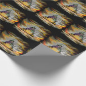 魔女と黒猫ハッピーハローウィン! ラッピングペーパー (角)