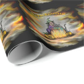 魔女と黒猫ハッピーハローウィン! ラッピングペーパー (ロールコーナー)